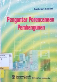 Pengantar Perencanaan Pembangunan