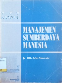 Manajemen Sumberdaya Manusia : Modul