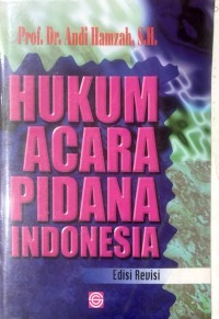 Hukum Acara Pidana Indonesia