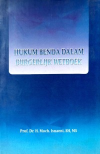 Image of Hukum Benda Dalam Burgerlijk Wetboek